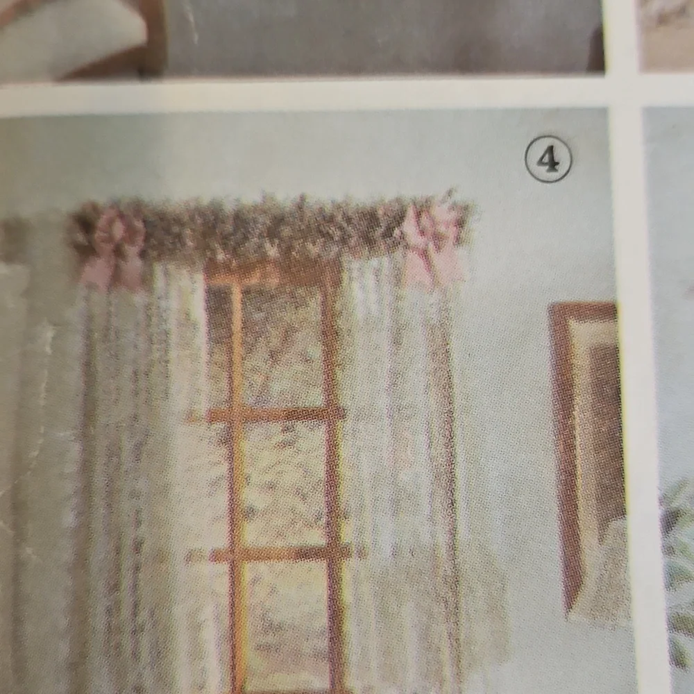 Simplicity Jiffy 6 Pack 7721 Pattern Curtains Drapery Window Topper Treatments